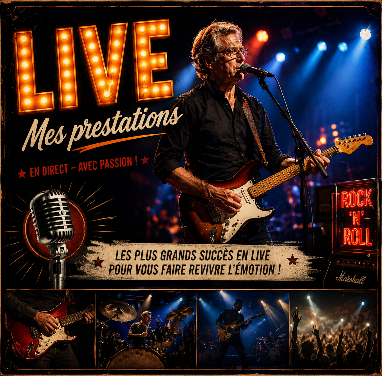 Live – Mes prestations